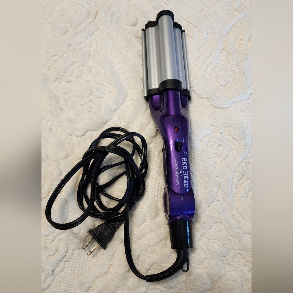BedHead Purple Triple Barrel Waver - Purple
